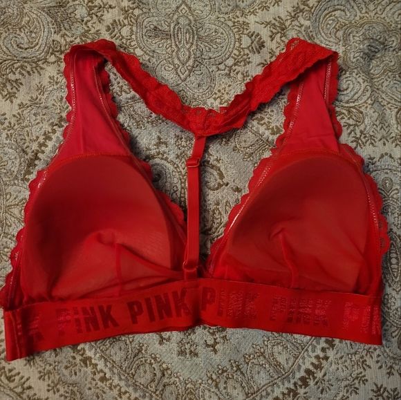 PINK Victoria's Secret Lace halter Bralette - Picture 2 of 4